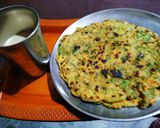A picture of step 7 of Fenugreek leaves Paratha.