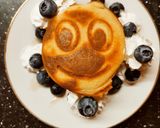 Amerikai palacsinta 🥞🫐 recept fázis 4 fotója