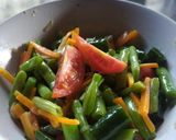 Foto langkah ke 4 dari resep Tumis Buncis dan Wortel.