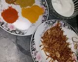 A picture of step 3 of Andaai Allu gravy.
