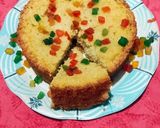 A picture of step 11 of Rava Tutti Frutti Cake in Pressure Cooker.