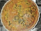 Quiche de pollo y verduras