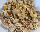 Foto del paso 1 de la receta: Sartén de patatas, castañas y champiñones a la mostaza