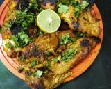 A picture of step 3 of Tawa chicken.