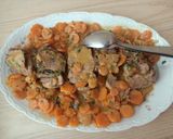 Une image de l'étape 5 de Roti de veau et carottes à la moutarde au cook expert.