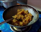 A picture of step 3 of Traditional Bhapa Pithe.