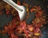 A picture of step 5 of Fry daal.