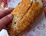 Foto del paso 5 de la receta: Roll de berenjena y queso 🍆🧀relleno de zanahoria y huevo 🥕 🥚 o lo que gustes 🌯 Rollo sano y veggie