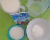 Foto langkah ke 1 dari resep Neapolitan Silky Pudding.