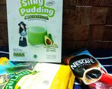 Foto langkah ke 1 dari resep Avocado Dalgona Coffee Pudding.