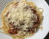 Bolognai spagetti recept fázis 5 fotója
