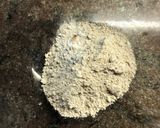 A picture of step 3 of Spelt blueberry pancakes with tahini sauce - vegan.