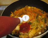 海鮮泡菜炒年糕的食譜步驟3照片