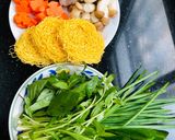 Hình bước làm 1 của món Mì bò kho chay