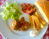 Foto del paso 6 de la receta: Rollo de carne picada rellena en salsa