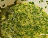 A picture of step 4 of Chive and Rice Paper Egg Pancakes.