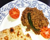 A picture of step 8 of Bihari Dum Qeema.
