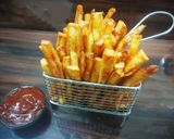 શક્કરિયાં ફ્રેન્ચ ફ્રાઈસ (sweet potatoes French fries recipe in Gujarati) રેસીપી સ્ટેપ6ફોટો