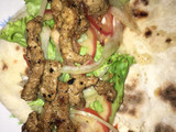 Pepitos de carne con pan pita hechos desde 0