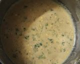 A picture of step 2 of Palak bhaji.