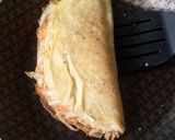 Foto del paso 3 de la receta: Omelette de J&Q relleno de repollo y zanahoria con aceitunas