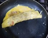 A picture of step 2 of Leftover keeme wala unda (eggs).