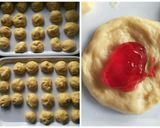 Foto langkah ke 6 dari resep Roti Manis Isi Selai Strawberry & Cinnamon Rolls (hanya dgn satu resep) 😃.