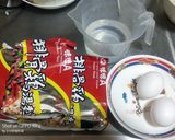 辣炒排骨雞麵的食譜步驟1照片