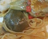 Foto del paso 3 de la receta Pasta con pescada