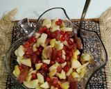 A picture of step 2 of Creamy Fruit Chaat.