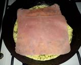 Foto del paso 3 de la receta: Omelette de Jamón y Queso