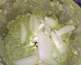 A picture of step 3 of Pesarattu Dosa /Sprouts whole moong dosa.
