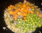 A picture of step 4 of Upma.