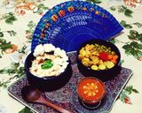 عکس مرحله 3 از دستور خوراک مرغ و سبزیجات ماکروفری سریع 🥘🍗