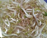 Foto langkah ke 1 dari resep 12. Sayur Tumis toge dan tempe (cepat jadi).