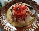 Foto langkah ke 9 dari resep Lontong Sayur.