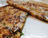 A picture of step 4 of Chawal Ka Paratha.