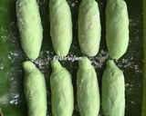 Foto langkah ke 1 dari resep 🍌Green Banana Ice aka Es Pisang Ijo💚.