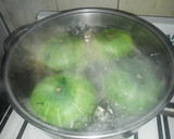 Foto del paso 1 de la receta: Zapallitos rellenos de espinaca