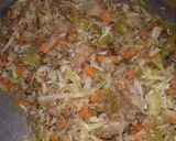A picture of step 3 of Singaporean Rice.