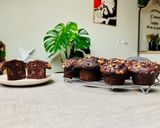 Une image de l'étape 8 de Muffins  Ultra Moelleux au Chocolat comme chez Starbucks.