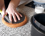 Foto del paso 4 de la receta: Tarta Mousse de Chocolate Blanco (sin azúcar)