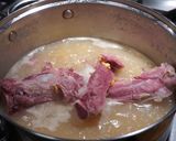 Foto del paso 1 de la receta: CREMA DE ARVEJAS AMARILLAS PARTIDAS SECAS, CON JAMÓN AHUMADO