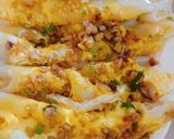 Hình bước làm 3 của món Bánh cuốn trứng