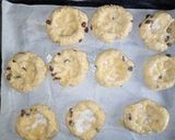A picture of step 9 of Maize flour fruit biscuit.