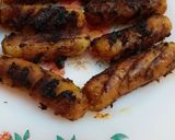 A picture of step 3 of Chicken Sausage Fry.