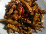 Ceker oseng tahu kecap