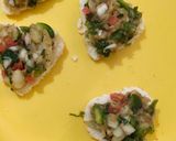A picture of step 7 of Veg bread cutlets in heart shape.