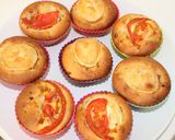 Foto del paso 13 de la receta: Magdalenas de tomate con queso de cabra gratinado