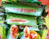 Foto langkah ke 8 dari resep Nasi bakar cumi.